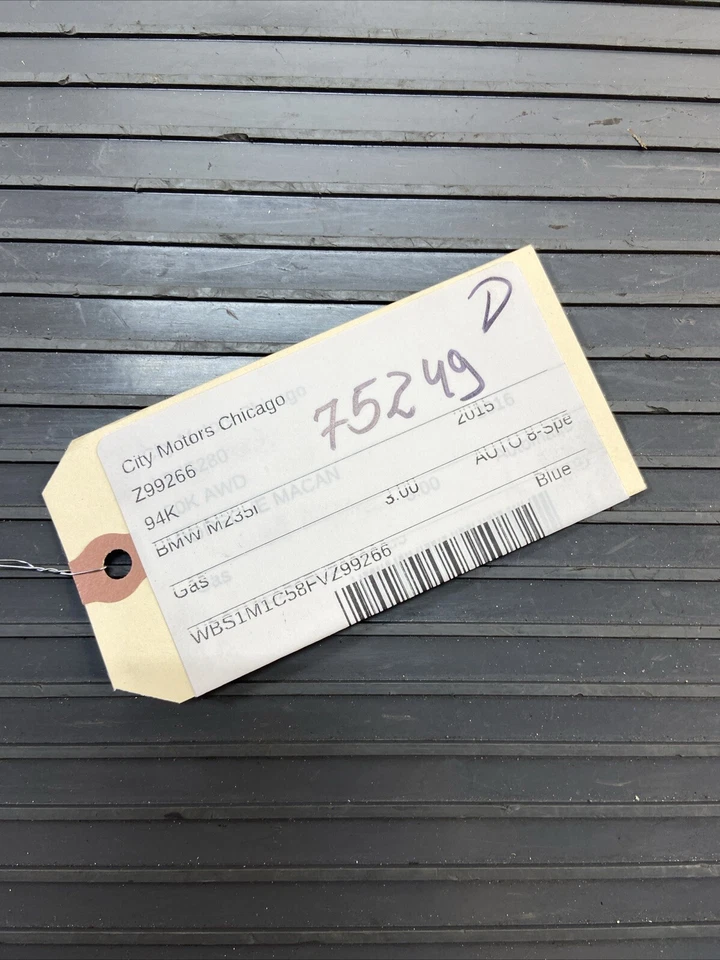 BMW M235i F23 2011-2021 relación eje diferencial trasero 3,08 94 k OEM Foto 2 de 4
