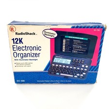 Radio Shack Pocket Handheld 12K Electronic Organizer EC-396 New Open Box