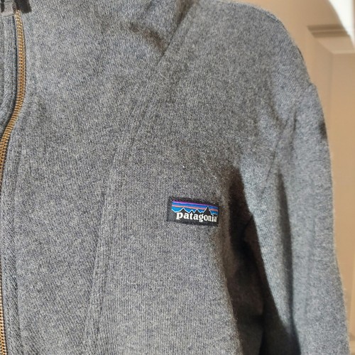 Patagonia Men's Woolie Fleece Wool 1/4 Zip gray Pullover Sweater XXL - Picture 2 of 8
