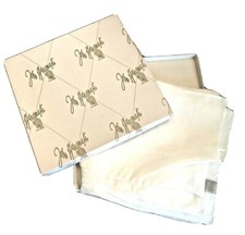 Vintage Styled by Miss Carrie J Rayon Sheer Ivory 30" x 30" Scarf