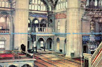 D065416 Innenraum der Selimiye Moschee. Edirne. Dogan Kardes Kartpostallari
