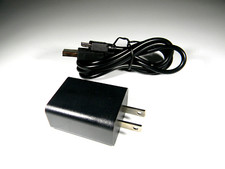 Reversible USB 2.0 Cable A Male to 5 Pin Mini-B Male With AC Wall Adaptor 4 ft