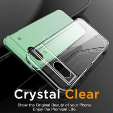 For Google Pixel 8A (2024) Clear TPU Case Shockproof Protective Soft Back Cover