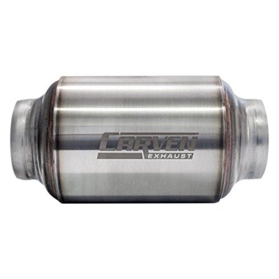 Carven Exhaust R-Series 3'' Performance Muffler-Free Shipping!