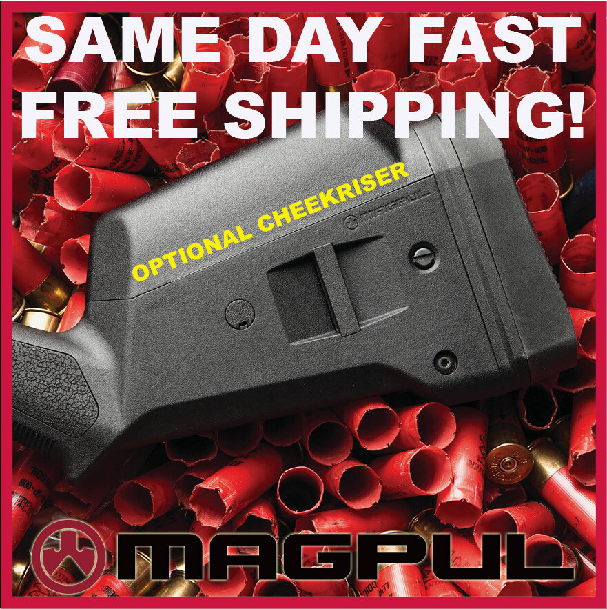 MAGPUL Mossberg 500/590/590A1 12GA Shotgun SGA STOCK MAG490-BLK