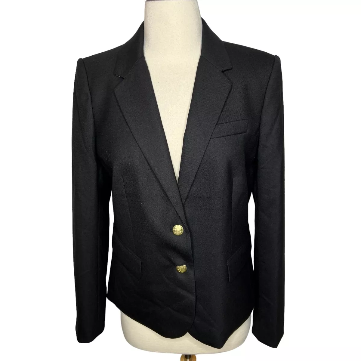J crew schoolboy blazer best sale black