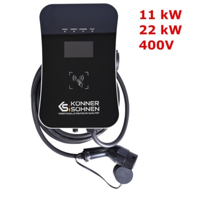 Könner & Söhnen Wallbox Ladestation Ladegerät Ladekabel Wandladestastion E Auto