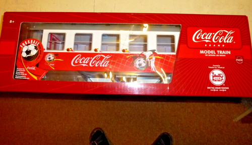 LGB 32736 Coca Cola Sonderwagen Fußball  in OVP | Condition: Gebraucht