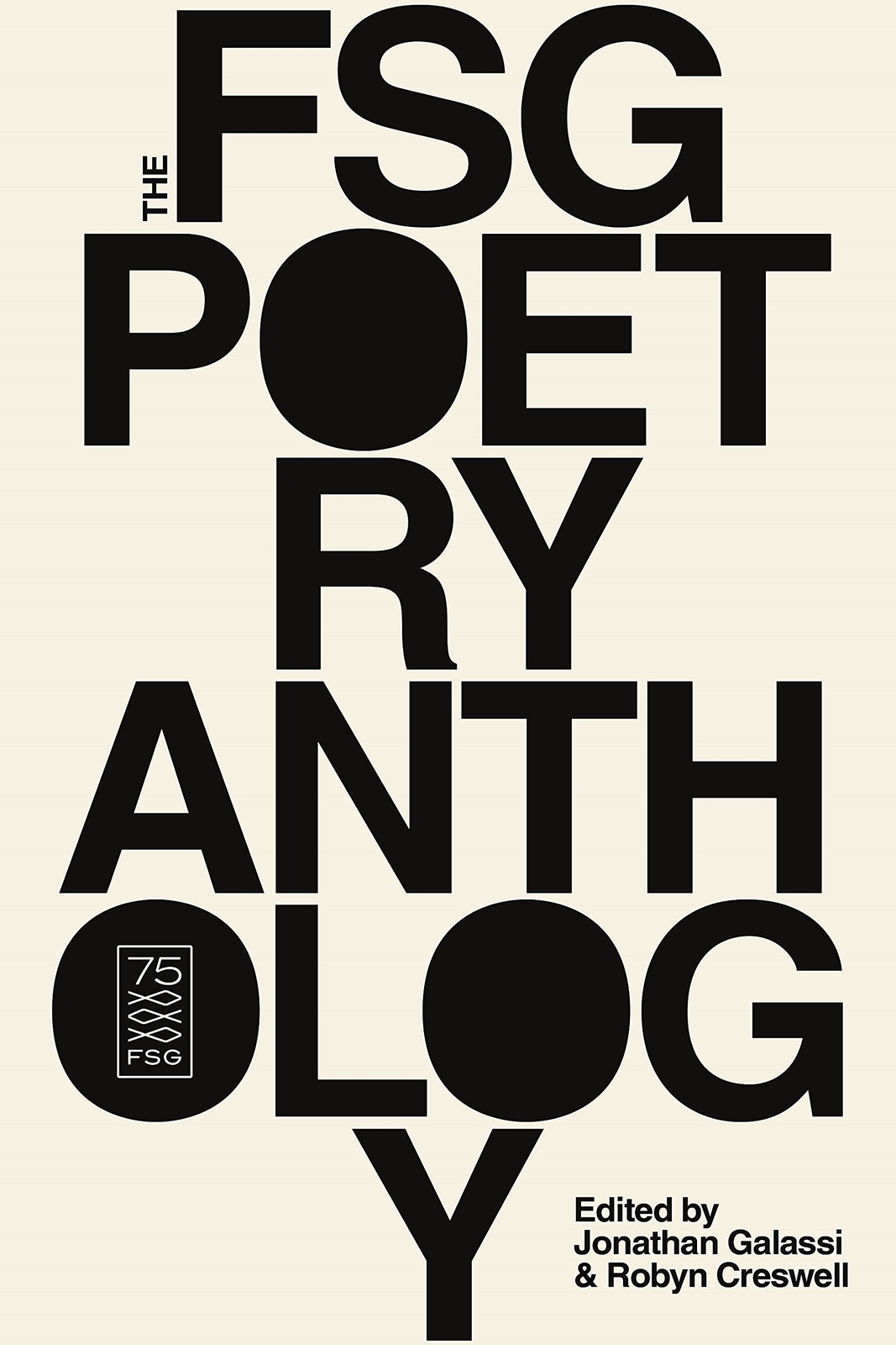 The FSG Poetry Anthology - Ed By Jonathan Galassi - Hardback - Very Good