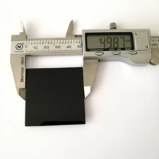 Various sizes ZWB3 UG5 UV Pass Filter Glass for 253.7nm 254nm light  source