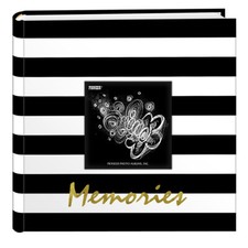 Pioneer 200 Pocket Photo Album -Memories Stripe