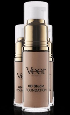 Auth  Veer Cosmetics Studio HD Liquid Foundation Nude  0.68 floz  *Free Shipping
