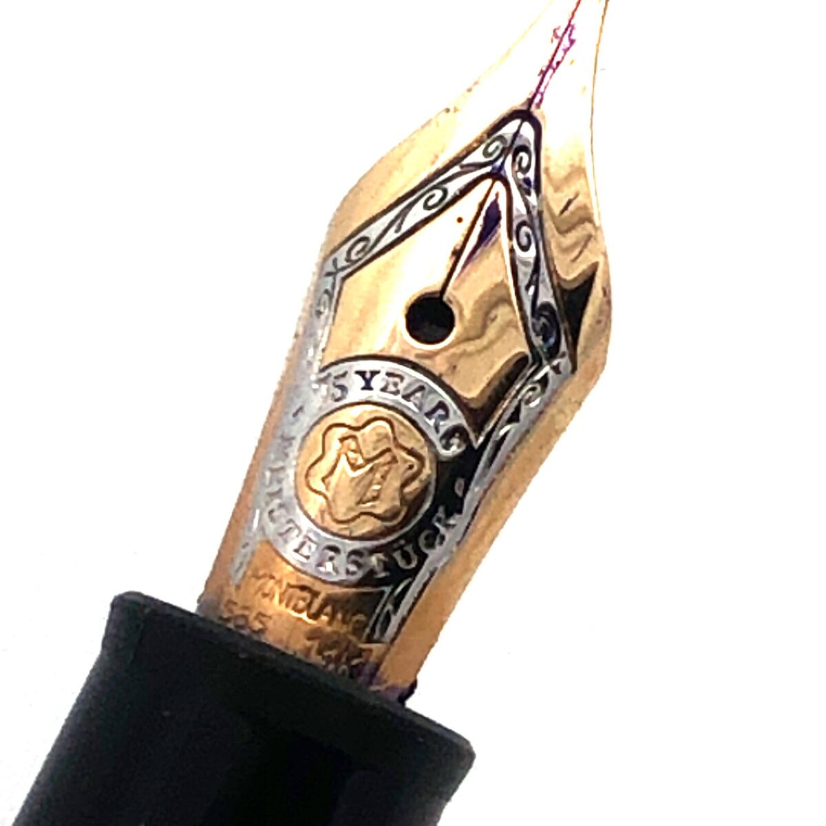 Mont Blanc 14K Yellow Gold 75 Years Anniversary Meisterstuck Mont Blanc 14K Yellow Gold 75 Years Anniversary Meisterstuck