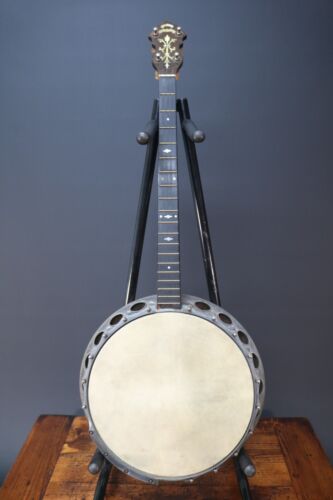 Gretsch Broadkaster Tenor Banjo Late Vintage 1920s/1930s Antique Carry Case