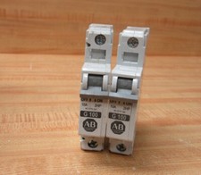 Allen Bradley 1492-CB1G100 Circuit Breaker 1492CB1G100 10A Ser C 2HP Pack of 2 