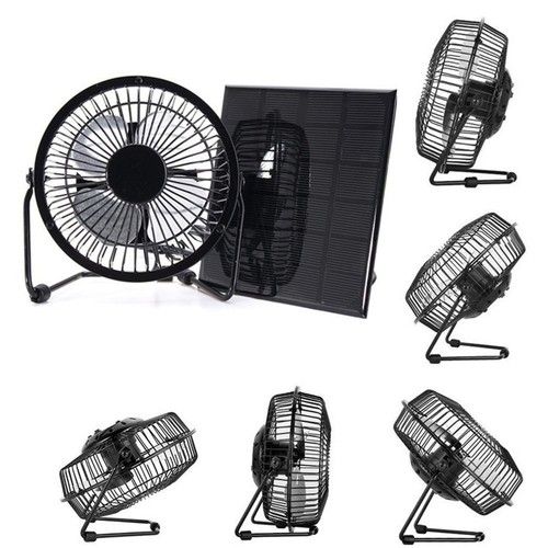 Tragbarer Mini USB Solar Ventilator Lüfter Mit Solarpanel Betriebener Lüfter - Bild 5 von 19