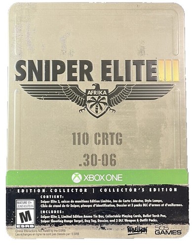 Sniper Elite 3 Ultimate Edition – Complet, Notice, Xbox 360 Pal, Très Bon état