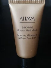 AHAVA 24k Gold Mineral Mud Mask Full Size 1.7oz Sealed