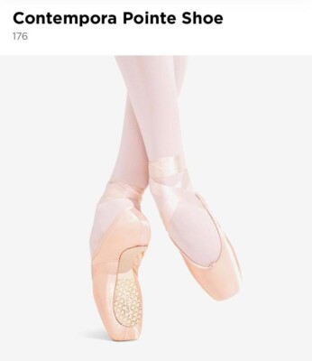 NIB Capezio Contempora #176 Ballet Point Dance Shoe