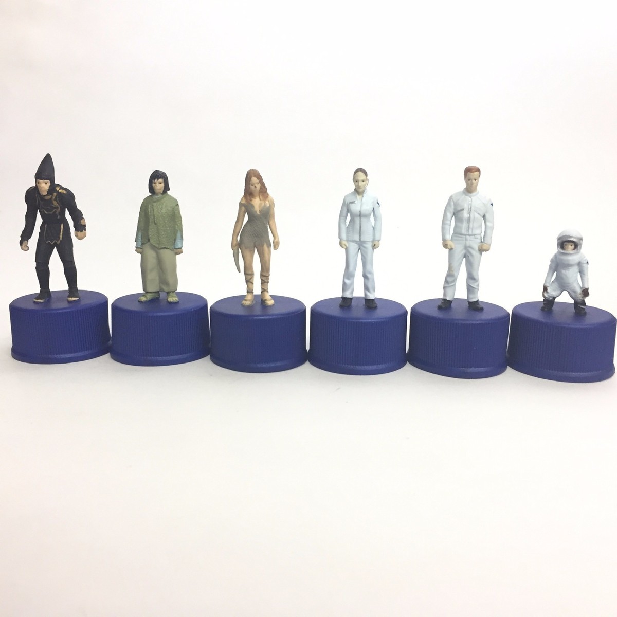 Pepsi Bottle Cap Collection Mini Figure Planet of the Apes 42pcs