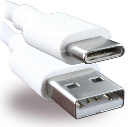 Original Huawei AP51 USB Typ-C Daten-Ladekabel | Einzelhandel verpackt weiß 1,0 m - Bild 2 von 3