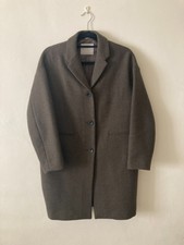 Everlane The Cocoon Wool Coat In "peat"