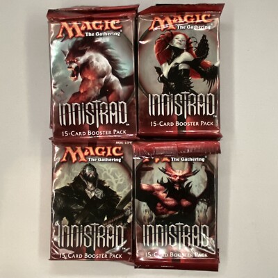 Magic The Gathering MTG - Innistrad (ISD 2011) Booster Pack X1 - NEW/SEALED | eBay Magic The Gathering MTG - Innistrad (ISD 2011) Booster Pack X1 - NEW/SEALED | eBay