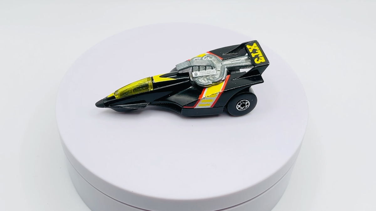 MINT Vintage Hot Wheels XT3 Vehicle, black vintage 1984