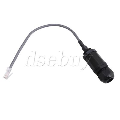 3PCS Reliable M20 Ethernet LAN RJ45 Connector Twisted-Pair Cables