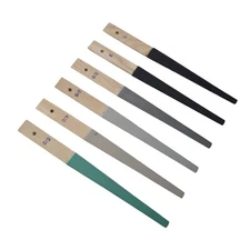 6 Pack Half Round Sanding Sticks Length:9-1/4inch Grits 6/0, 4/0, 3/0, 2/0, 1, 2