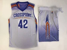 10 - Adult Basketball Uniforms Set Reversables Home & away of Jerseys & Shorts