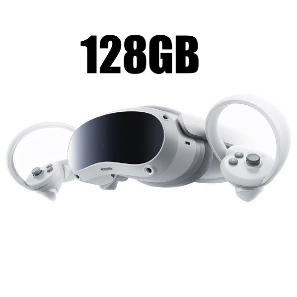 PICO4 128GB All-in-One VR Headset Glasses White Lightweight Wireless Latest 2022