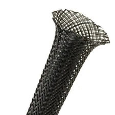 XSCORPION ET341BK 3/4 Expandable Braided Sleeve  Black (100 feet)