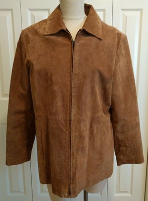 light brown suede jacket