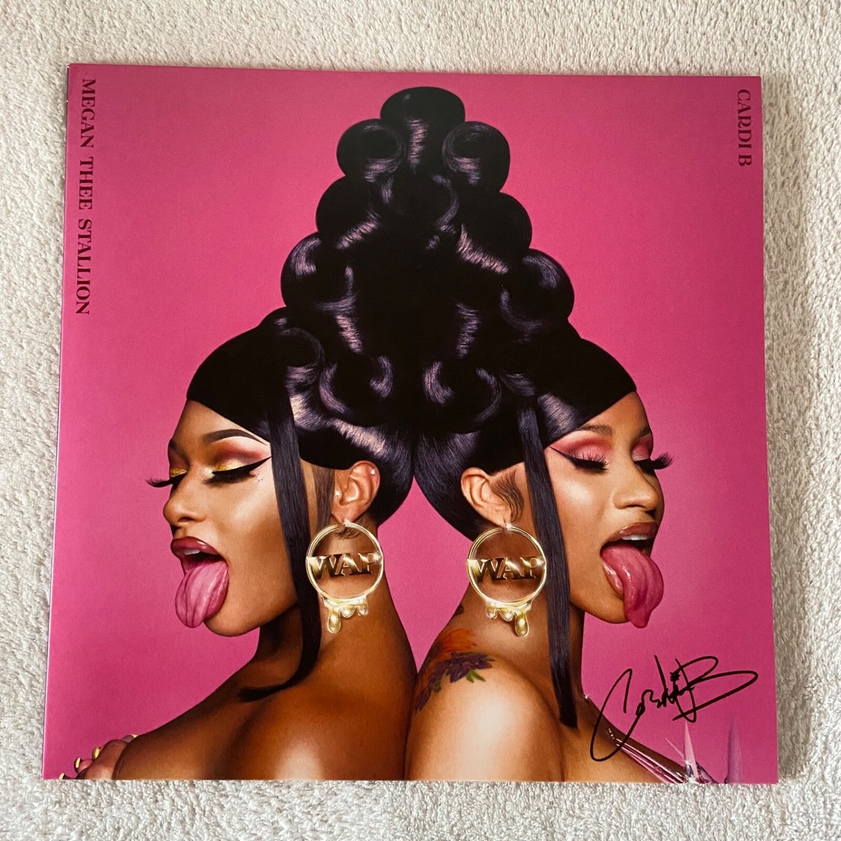 Cardi B レコード / WAP WAP Vinyl Cardi B & Megan Thee Stallion, Color: Clear (2020