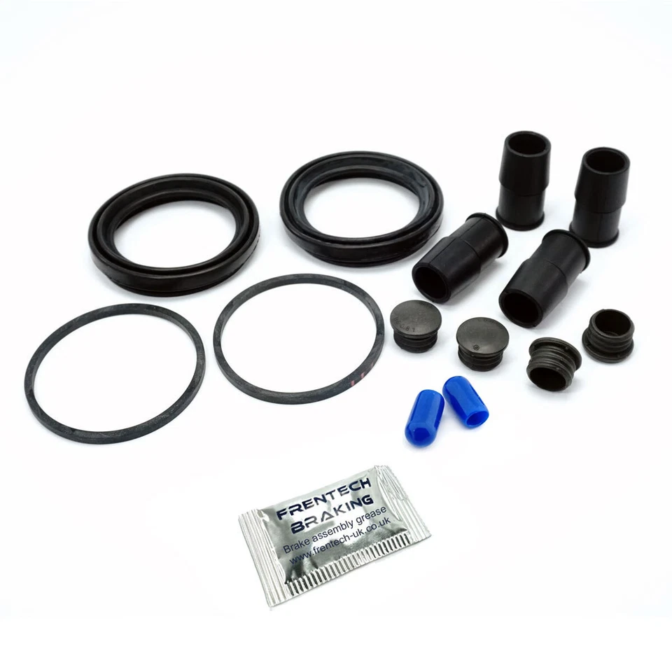For BMW 5 Series E34 (87-96) 2x Front Brake Caliper Repair Kits Pistons & Guides - Image 2 of 4