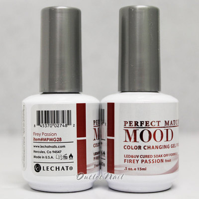 NEW MOOD COLORS 2014 Lechat Perfect Match Changing Gel Polish MPMG25 to MPMG36
