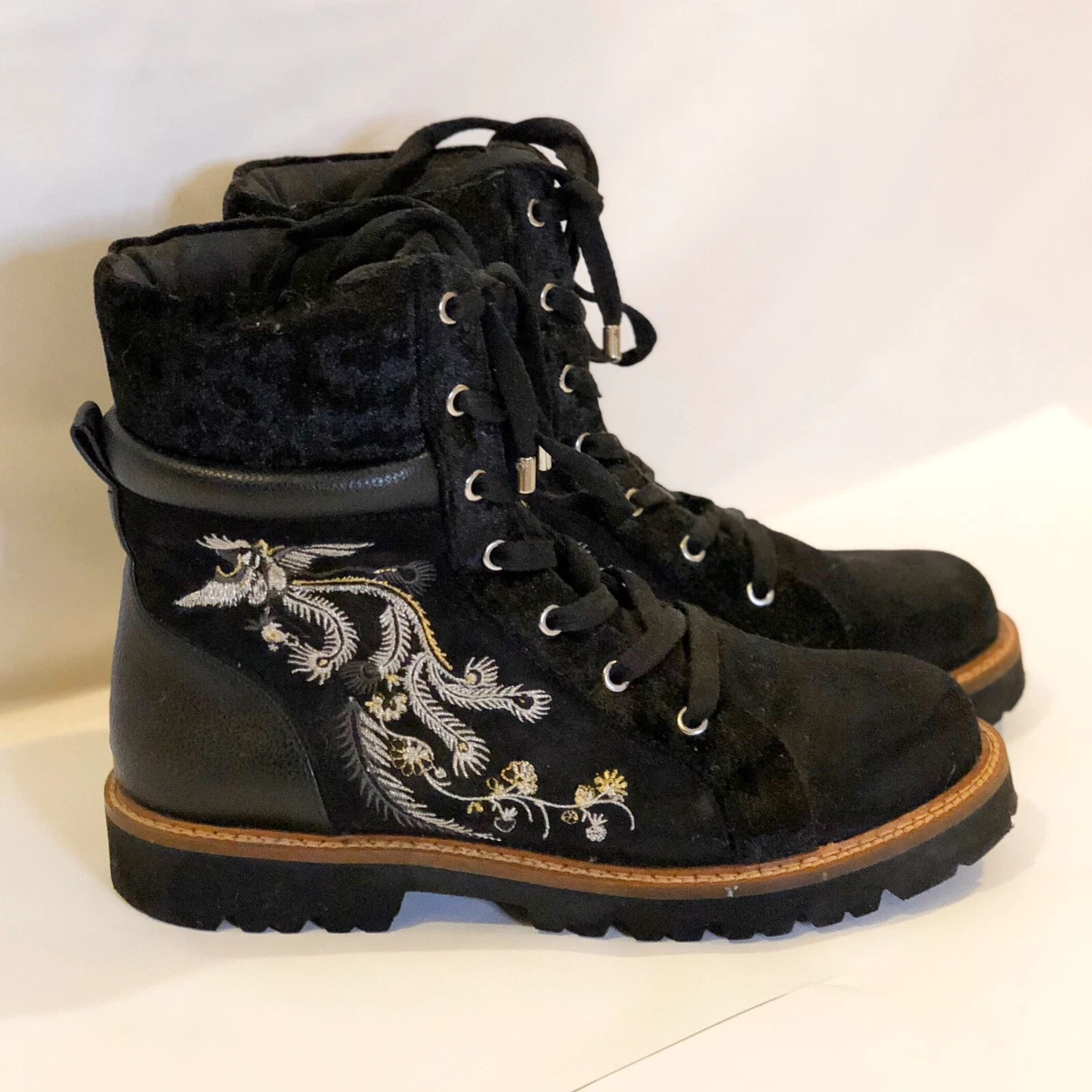 Womens military 2025 boots river island