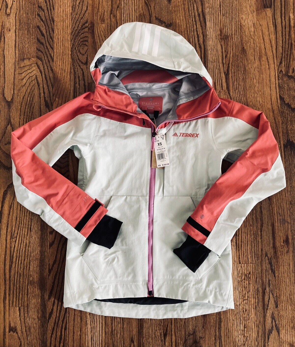 Adidas Terrex Post Consumer 3L 20,000mm Snow Jacket Women's Sz XS