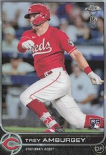 2022 Topps Chrome Ben Baller Edition #61 - Trey Amburgey Cincinnati Reds