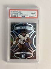 Lamar Jackson /10 Galaxy of Stars Lava #13 - 2025 Panini Donruss