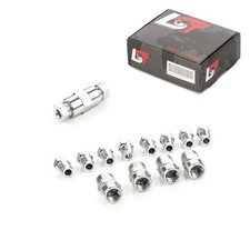 5x Bermsleitungsverbinder 4,75 mm Bördel F Verbinder Verschraubung für Hyundai