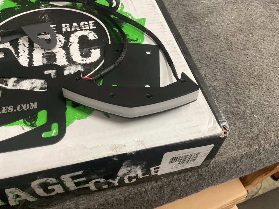 Nuevo Elementador Guardabarros Rage Cycles Kawasaki 2024 Ninja ZX-6R ZX6R-FE-T-24 Foto 4 de 4