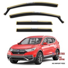 in-Channel Window Rain Guards Fit for Honda Fit for 2017-2022 Honda CR-V CRV