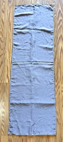 Devore Velvet Burn Out Scarf Olive Green 14 X 42” Women’s. ** Read Description - Picture 4 of 6