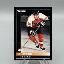 1992-93 Pinnacle - Eric Lindros #88 Philadelphia Flyers NHL Hall of Fame