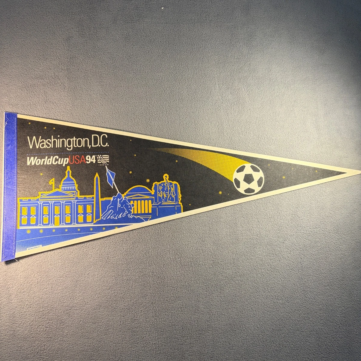 Soccer Original Vintage Sports Pennants and Flags 1994 for sale | eBay
