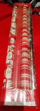 Vintage 2007 Christmas Wrapping Paper Rolls New Sealed Lot Of 4 Made In USA