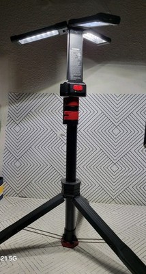   2200 Lumen Husky Rechargeable Led Work Light W/ Tripod Removable Base