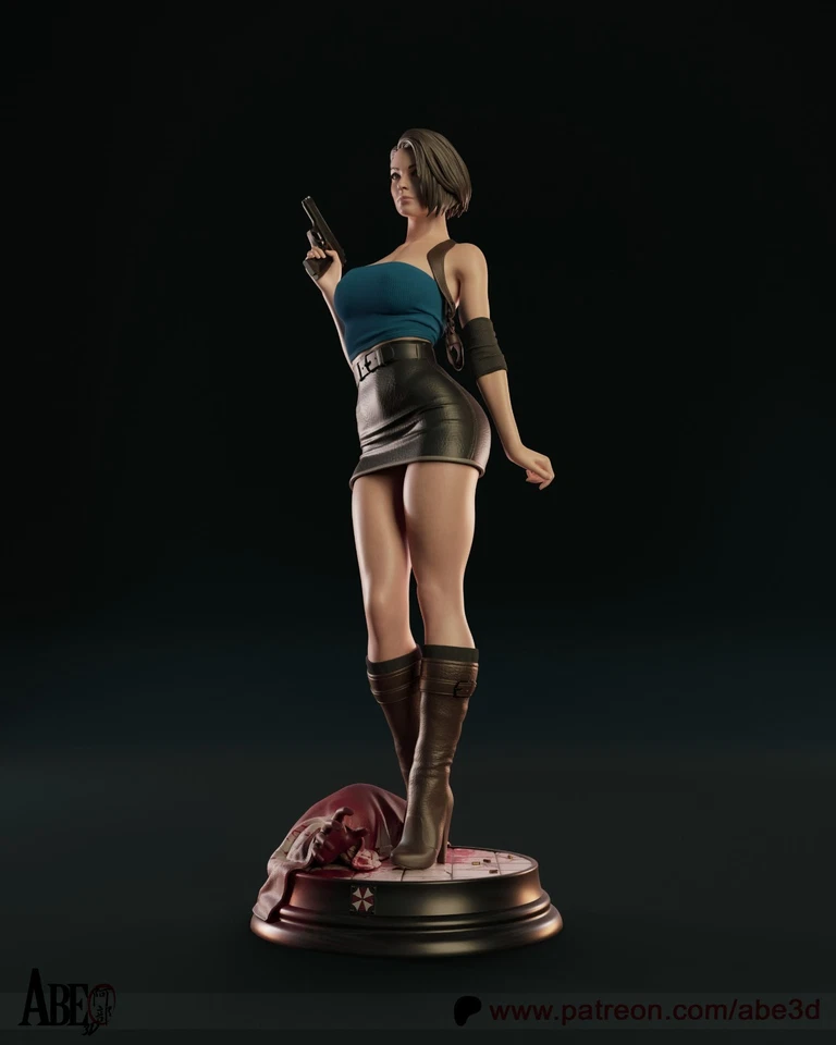Jill Valentine - Resident Evil / 1/6 30 cm / Statue / Figure / Pro Hand-Painted - Image 4 of 4